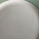6 flat plates Villeroy & Boch Mettlach celadon green and vintage gold 1960s