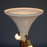 Lampadaire français en bronze. Années 1970