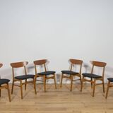 Mid-Century Dining Chairs Model 210 from Farstrup Møbler, 1960s, Set of 6