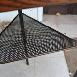 Side table with swivel seat