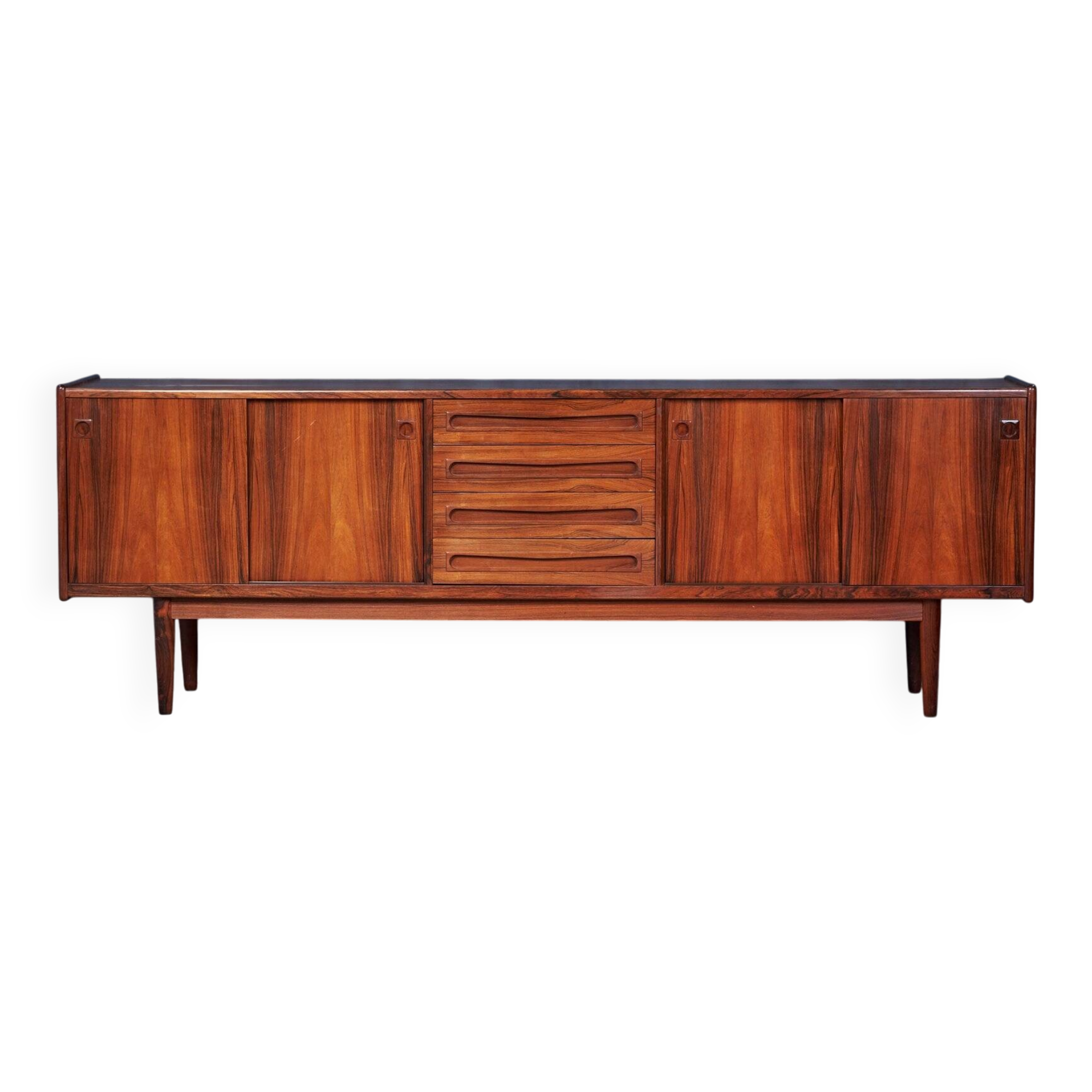 Low Enfilade in Rosewood by Johannes Andersen for Uldum Møbelfabrik, 1960s