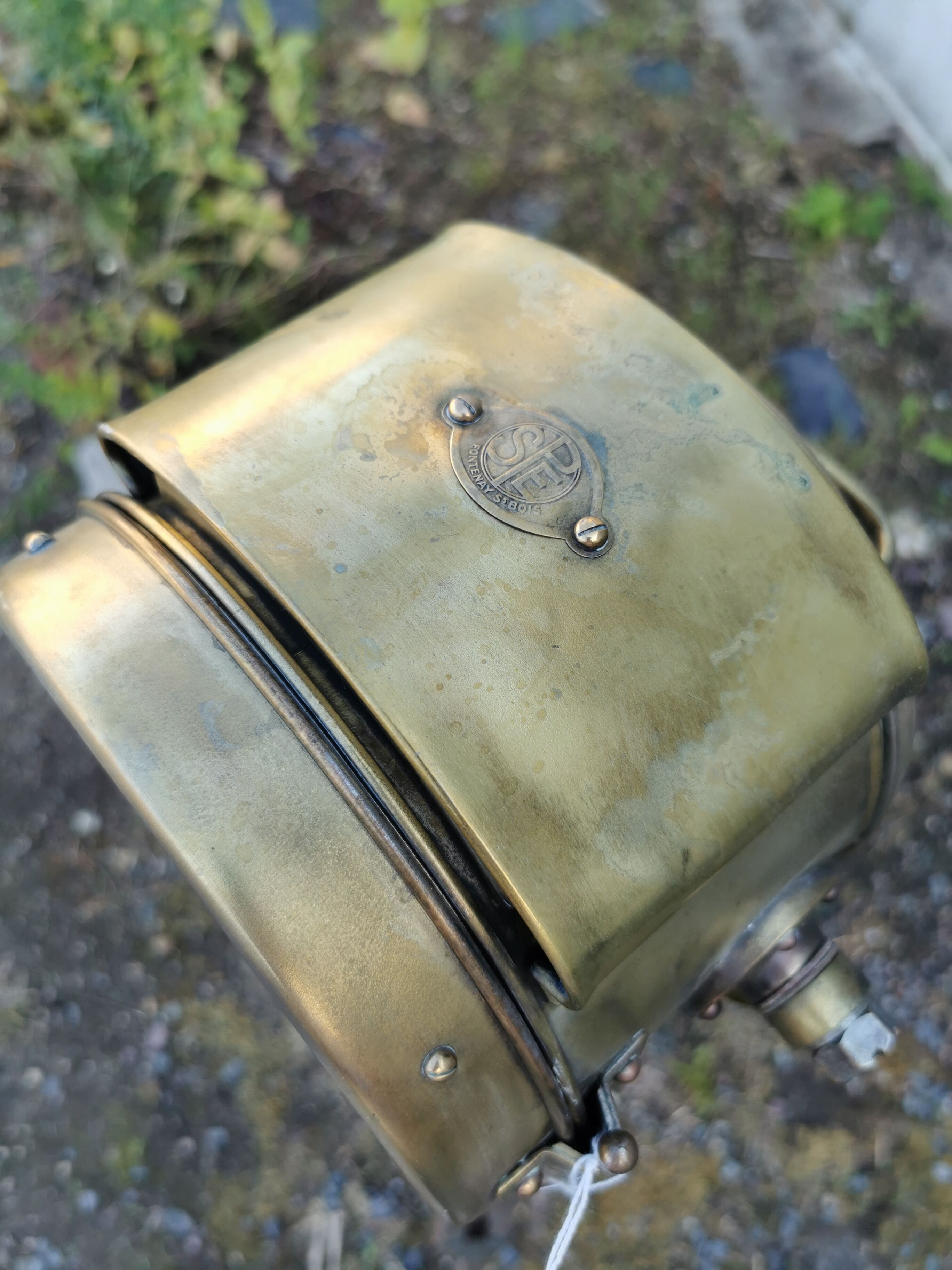 Old lighthouse industrial floor lamp