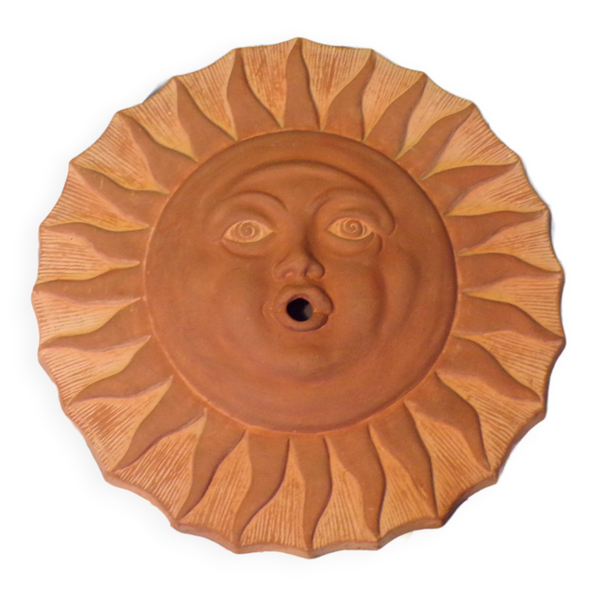 Ceramic wall sun Ø45cm