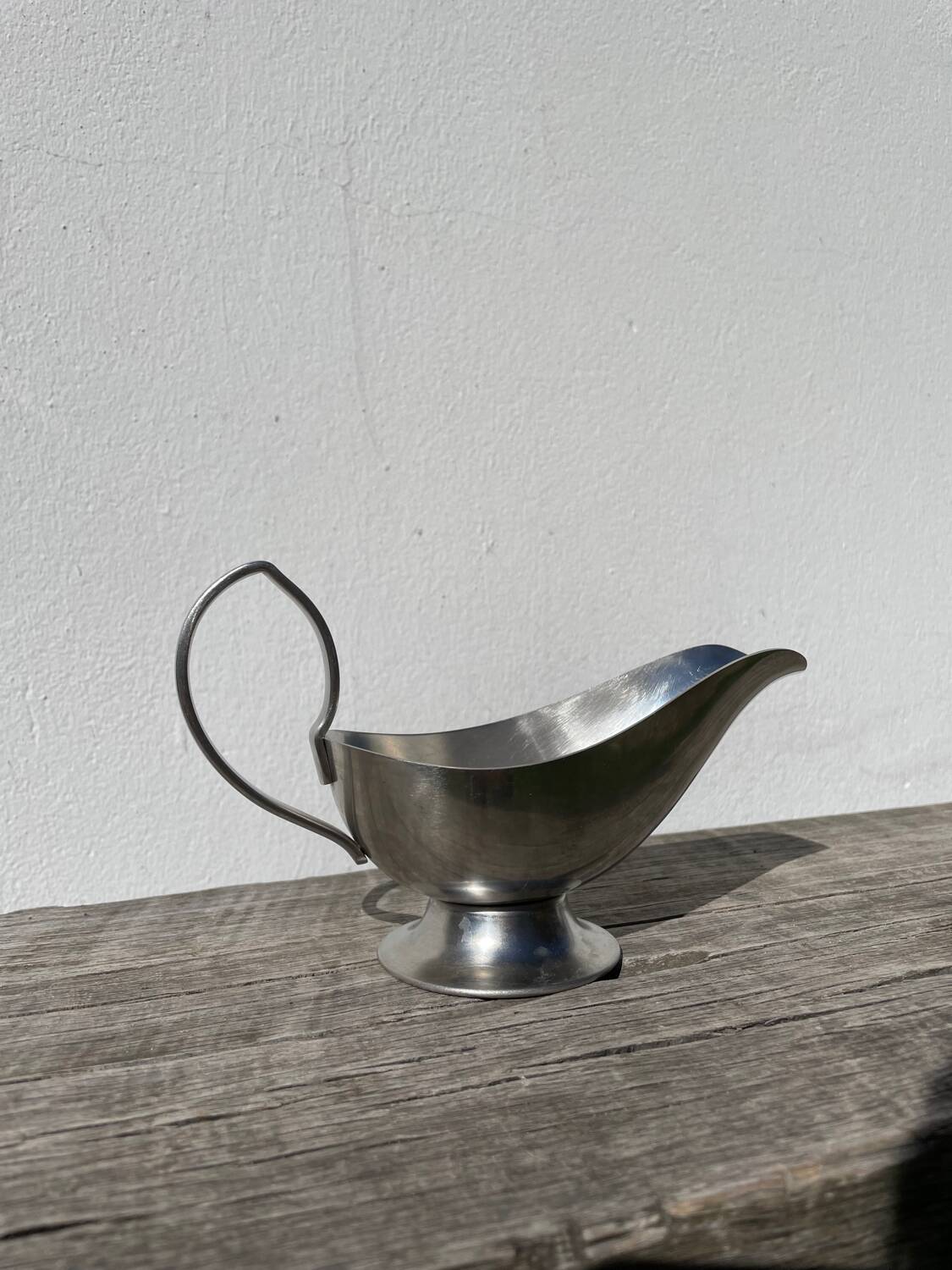 Saucière Royal BB métal argenté