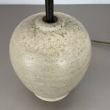 Large Travertine Marble Fratelli Mannelli Style Table Light Base, Italy, 1970s