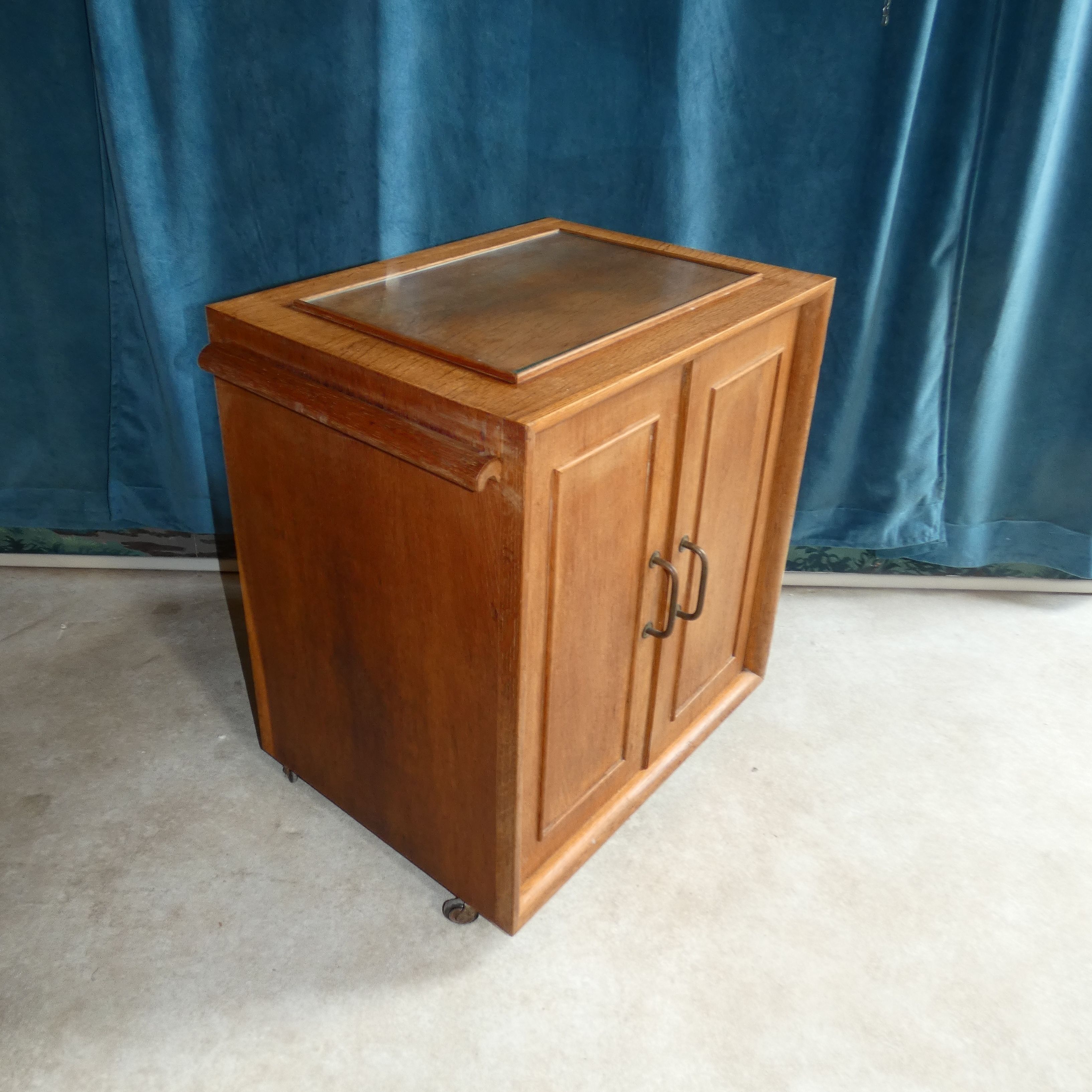 Bar rolling in oak art deco 1940