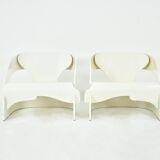 Pair of Model 4801 Armchairs by Joe Colombo for Kartell, 1960s
