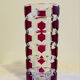 Windsor Rubis vase from the 1970s by designer J.G Durand for Luminarc Fr.