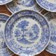 12 dessert plates in earthenware "Burgenland" Villeroy and vintage Boch