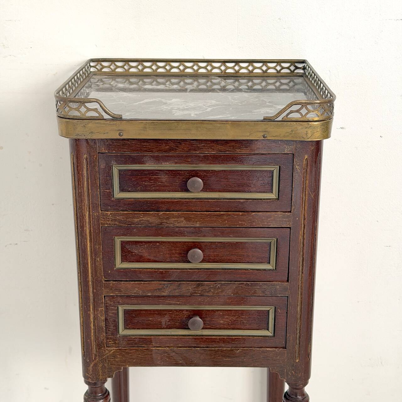 Small bedside table in Louis XVI style