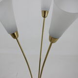 Pair of art deco floor lamps, Czechoslovakia 1940s