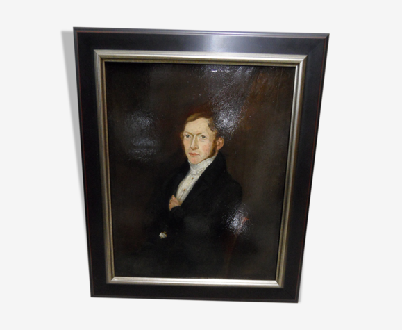 Peinture antique sur le panneau