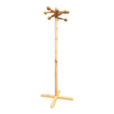 Vintage Scandinavian Coat Rack, Antique Hook Furniture