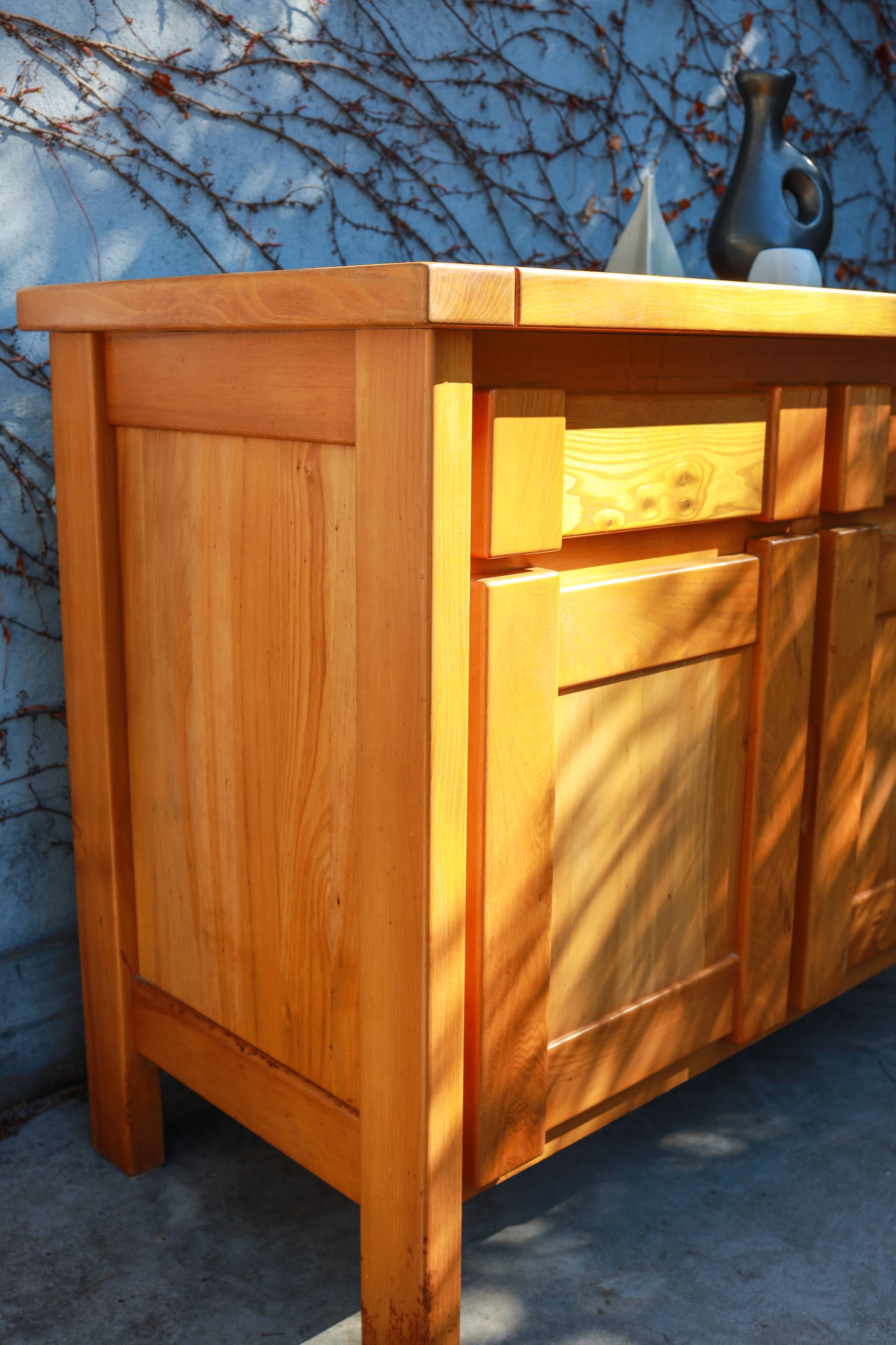 Commode en orme Regain