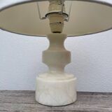 White marble lamp