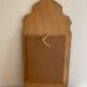 Vintage oriental wall mirror decor under glass