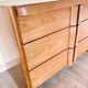 Commode moderniste années 70/80 en merisier plaqué