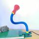 Lampe pince flexible multicolore postmoderne 1980