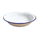 Enamelled sheet metal basin