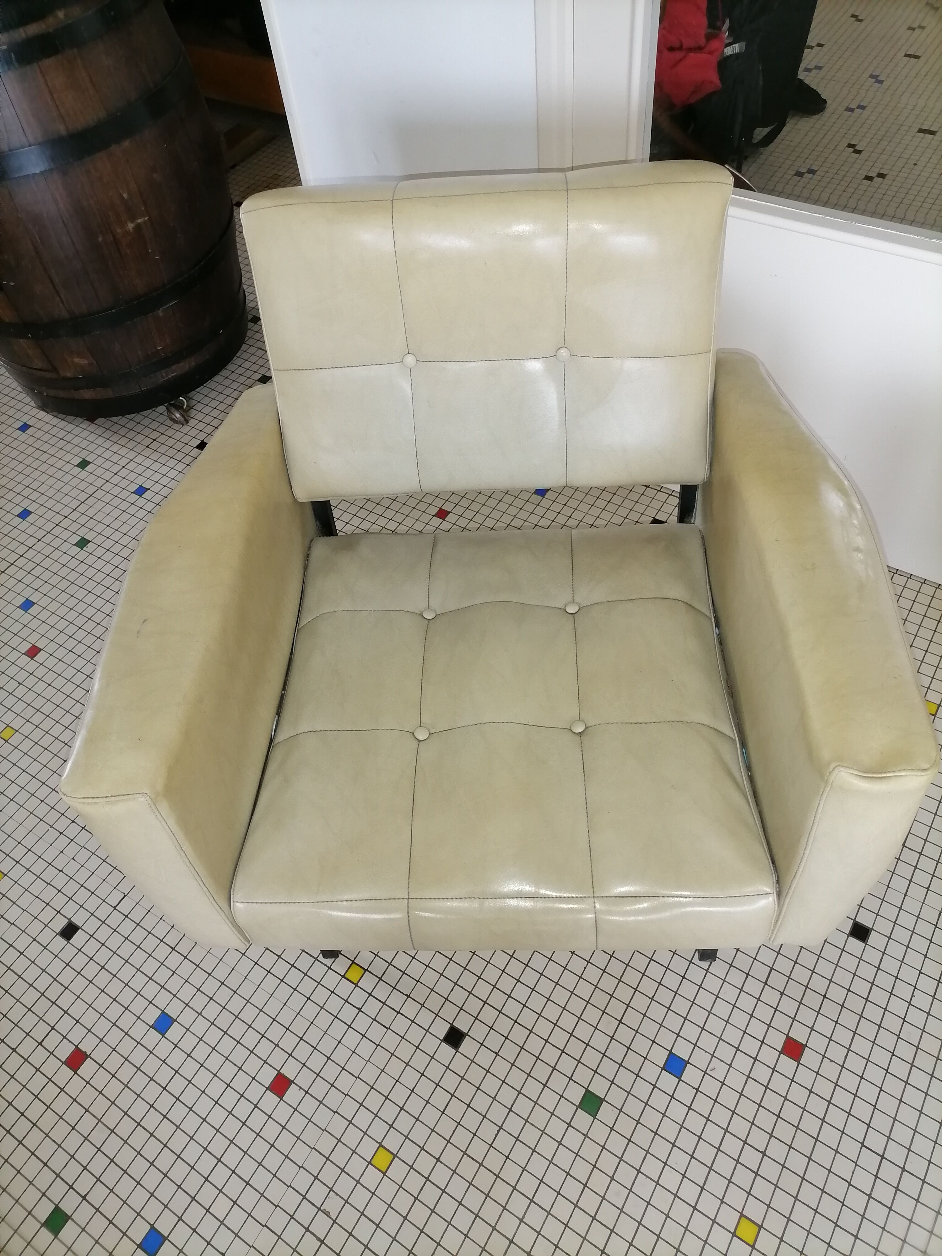 Paire de fauteuils vintage