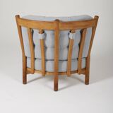Guillerme & Chambron wooden armchair