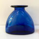 Vintage cobalt blue glass vase