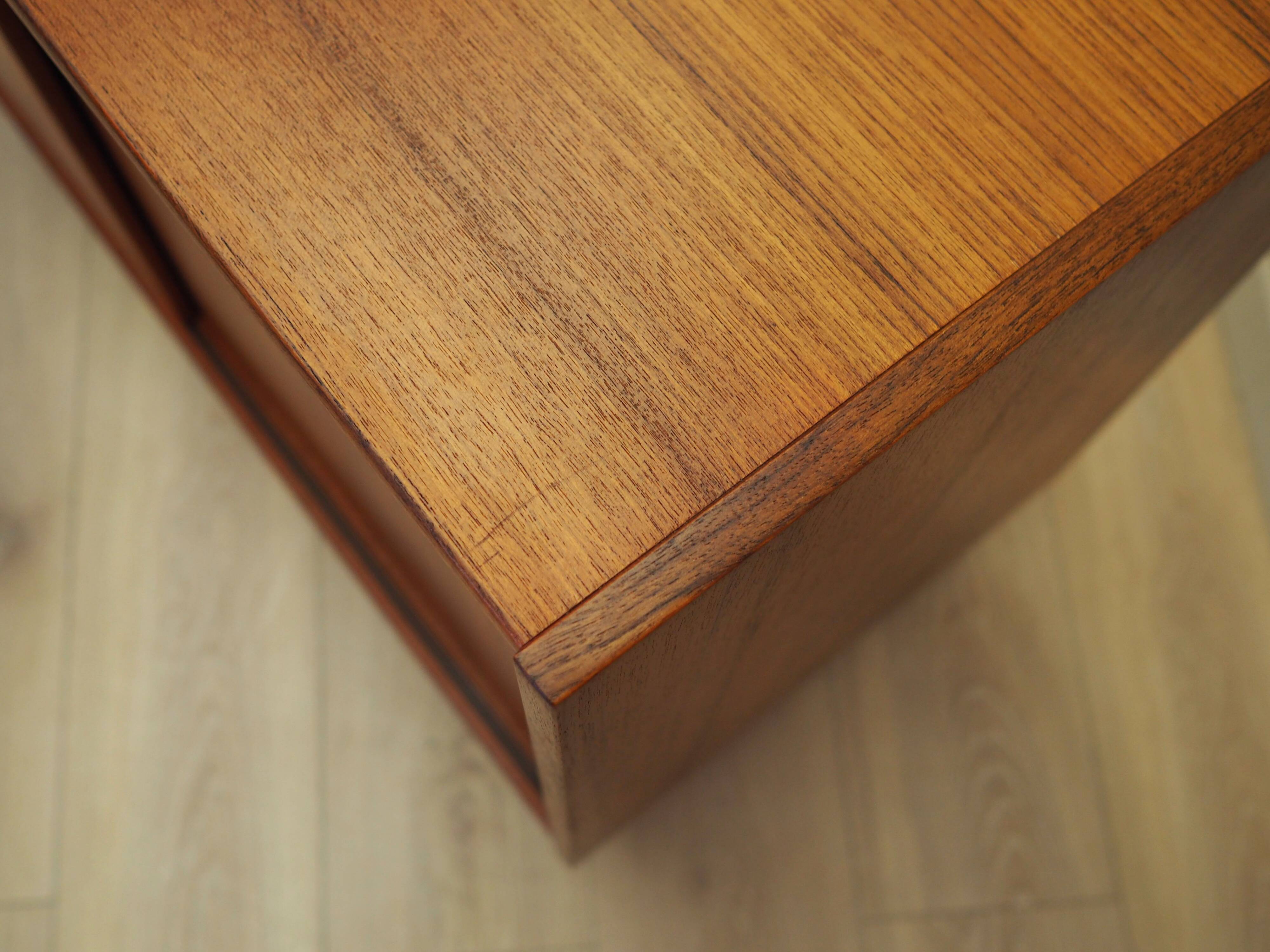 Teak cabinet, Danish design, 1970s, production: Denmark
