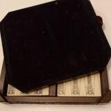 Board Game - Backgammon Set - Vintage - Wood, Ceramic