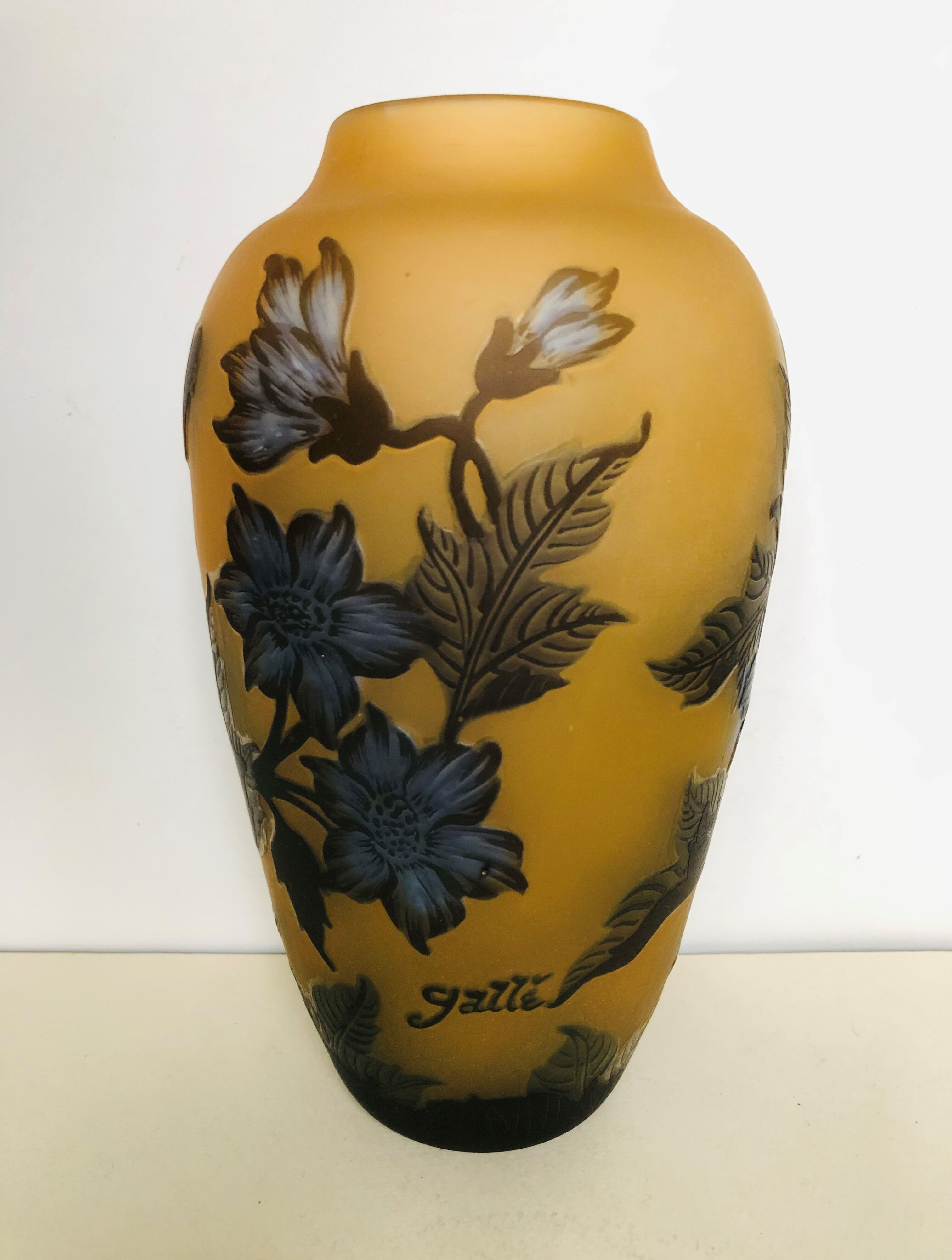 Large Gallé vase