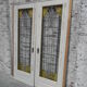 2 portes coulissantes de style art déco