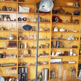 metal foot FMP 1950s lamp