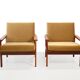 Set of two teak Capella chairs by Illum Wikkelso