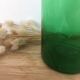 Green glass apothecary jar