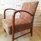 English armchair couple art deco