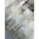 Contemporary Italian Rectangular Strip “Listelli” Murano Glass Chandelier b