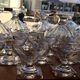 11 champagne glasses, 12 wine glasses and 12 crystal port glasses from Val st Lambert