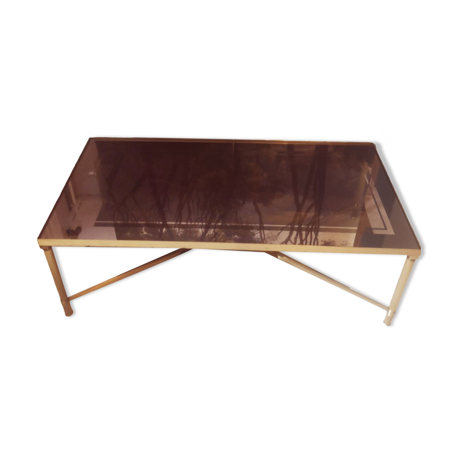 Bronze coffee table