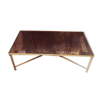 Table basse bronze