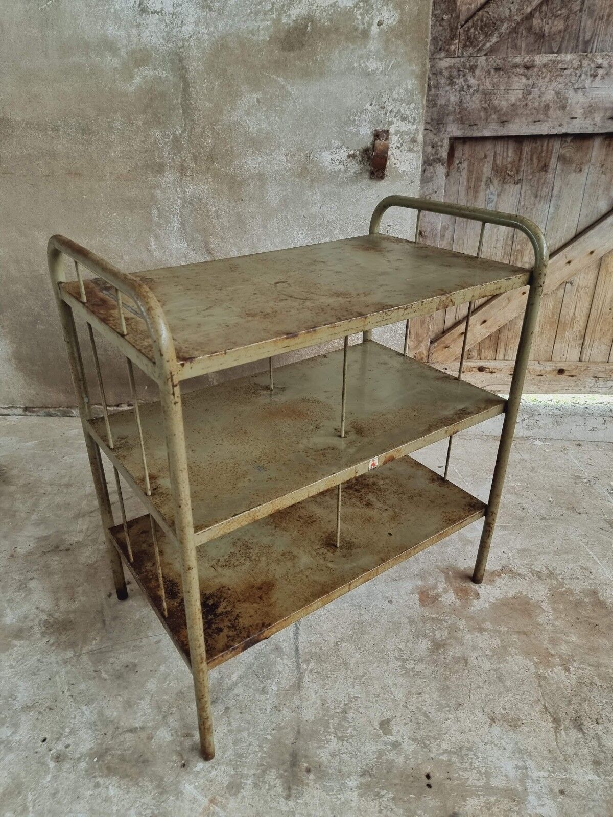 Industrial sidetable shelving rack bathroom furniture