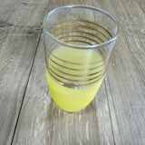 Lot de verres orangeade givrés multicolores