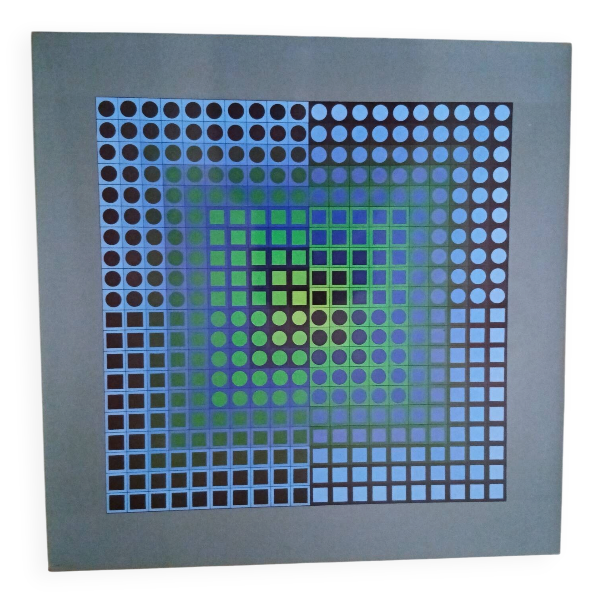 Victor Vasarely Sérigraphie op art Éditions du Griffon