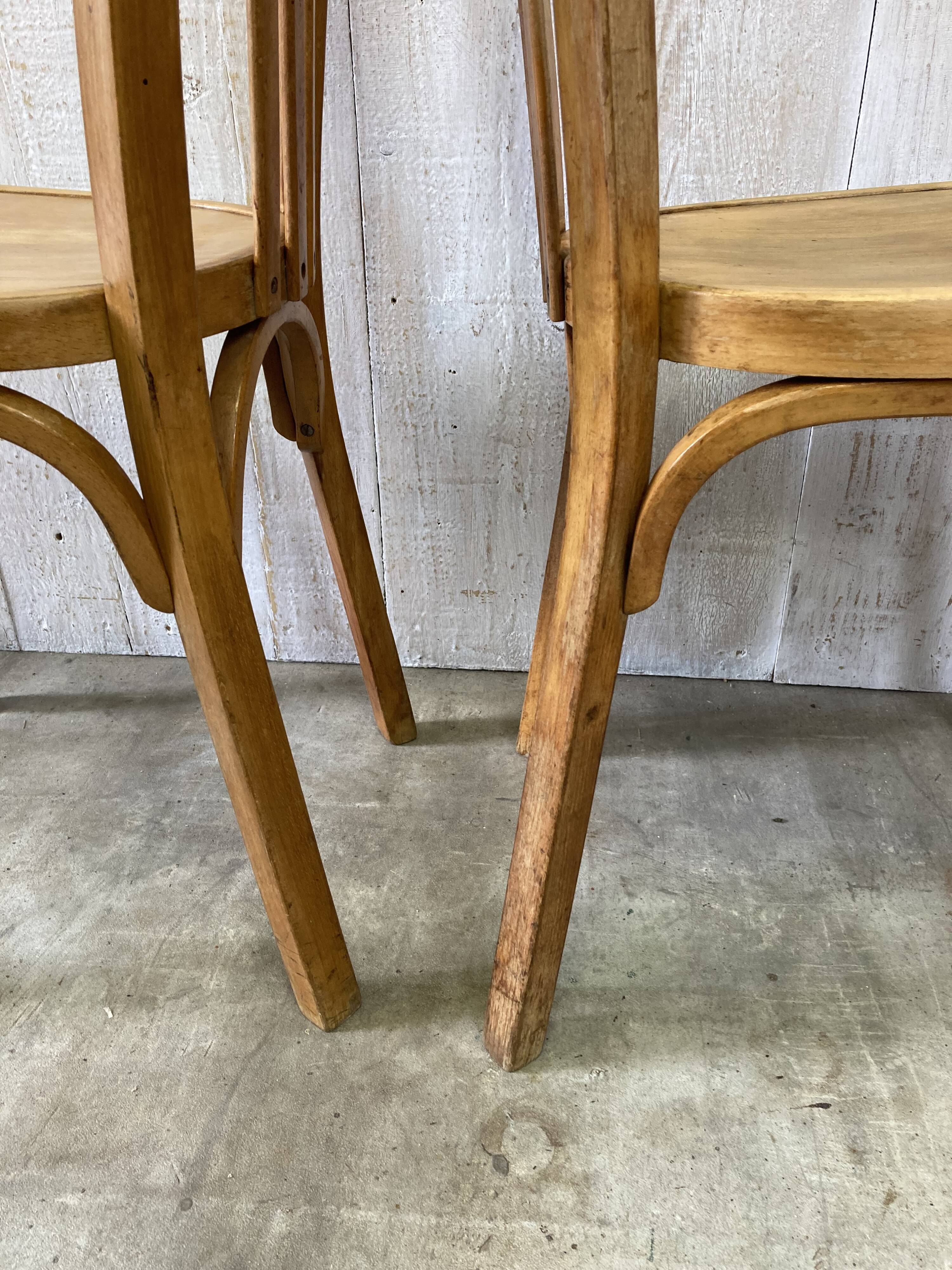 Paire chaises Baumann