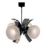 Mid-century design glass pendant - 1970s / Czechoslovakia