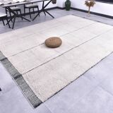 9x12 Mid Century Modern Vintage Rug, 273x361Cm