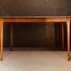 Extendable dining room table model t2 mid-century teak by Tom Robertson for McIntosh 1960s