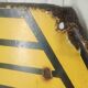 Old garage enamelled plate "renault"