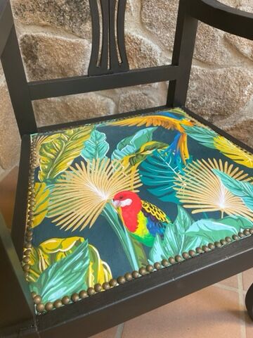 Louis Philippe armchair Tropical wood