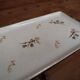 Villeroy and Boch porcelain serving tray with gold rim
