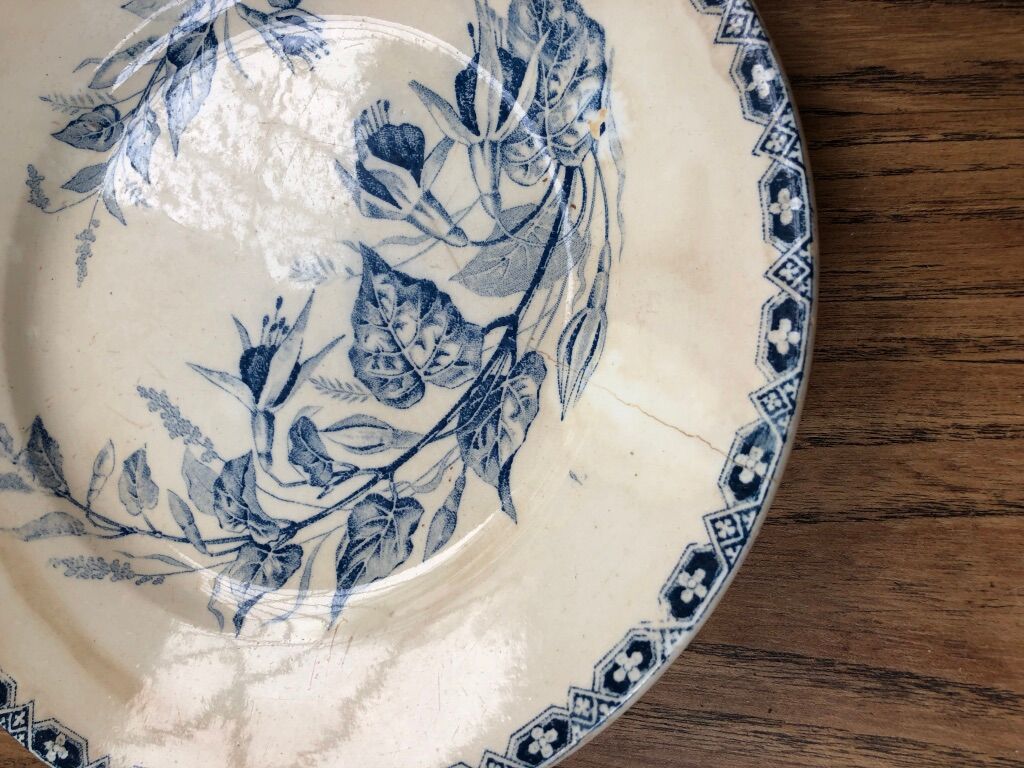 6 iron earth plates model "Marthe"