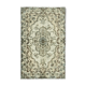 Hand-Knotted Vintage Oriental 1980s 170 cm x 267 cm Grey Rug
